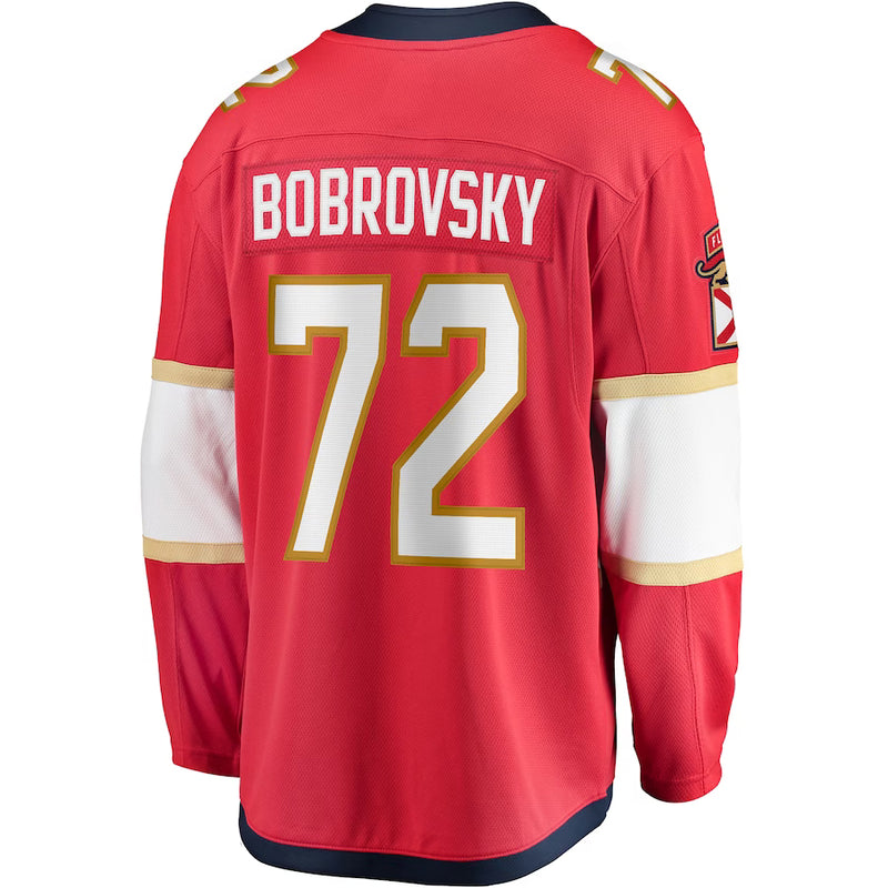 Chargez l&#39;image dans la visionneuse de la galerie, Sergei Bobrovsky Florida Panthers NHL Fanatics Breakaway Maillot Domicile
