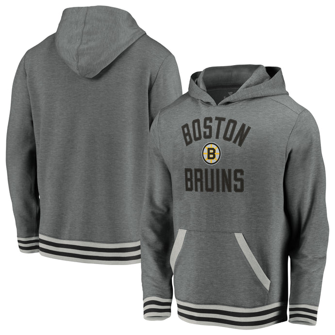 Sweat à capuche vintage en polaire super doux des Bruins de Boston de la LNH