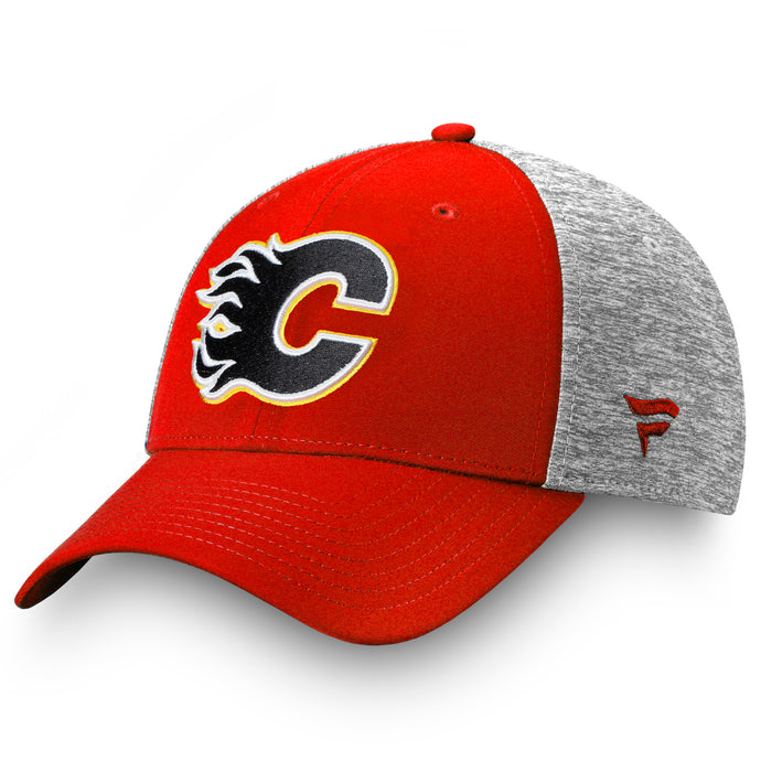 Casquette flexible de participant aux vestiaires de la LNH des Flames de Calgary