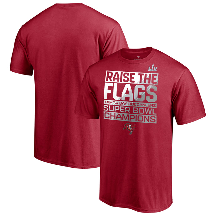 T-shirt de célébration du défilé des champions du Super Bowl LV des Buccaneers de Tampa Bay NFL