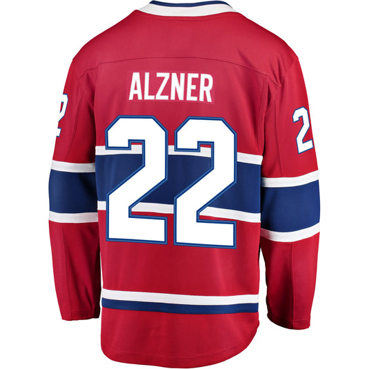 Karl Alzner Montreal Canadiens NHL Fanatics Breakaway Home Jersey
