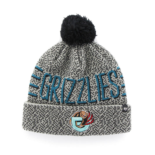 Tuque en tricot à revers Mezzo NBA des Grizzlies de Vancouver