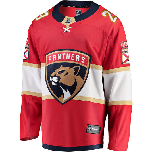 Carter Verhaeghe Florida Panthers NHL Fanatics Breakaway Home Jersey