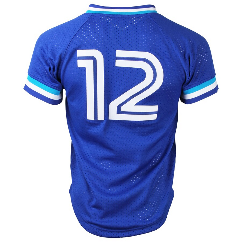 Chargez l&#39;image dans la visionneuse de la galerie, Roberto Alomar MLB Toronto Blue Jays Maillot d&#39;entraînement au bâton en maille
