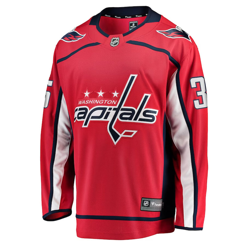 Chargez l&#39;image dans la visionneuse de la galerie, Darcy Kuemper Washington Capitals NHL Fanatics Breakaway Maillot Domicile
