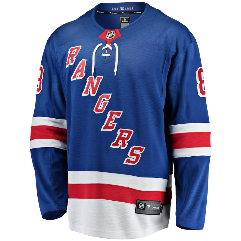 Chargez l&#39;image dans la visionneuse de la galerie, Maillot Domicile Breakaway des Fanatics de la LNH des Rangers de New York de Jacob Trouba
