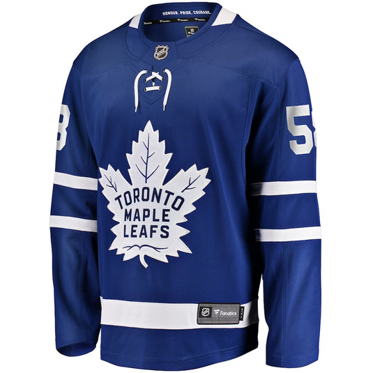 Michael Bunting Toronto Maple Leafs NHL Fanatics Breakaway Home Jersey