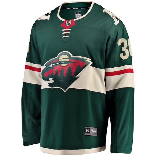 Mats Zuccarello Minnesota Wild NHL Fanatics Breakaway Home Jersey