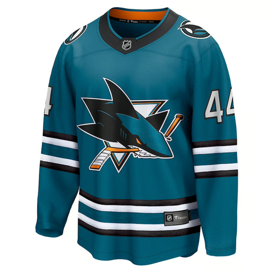 Marc-Edouard Vlasic San Jose Sharks NHL Fanatics Breakaway Home Jersey