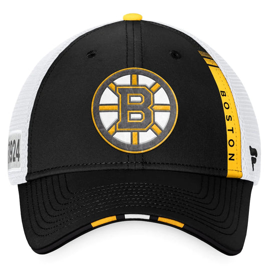 Casquette Pro Flex authentique du repêchage de la LNH 2022 des Bruins de Boston