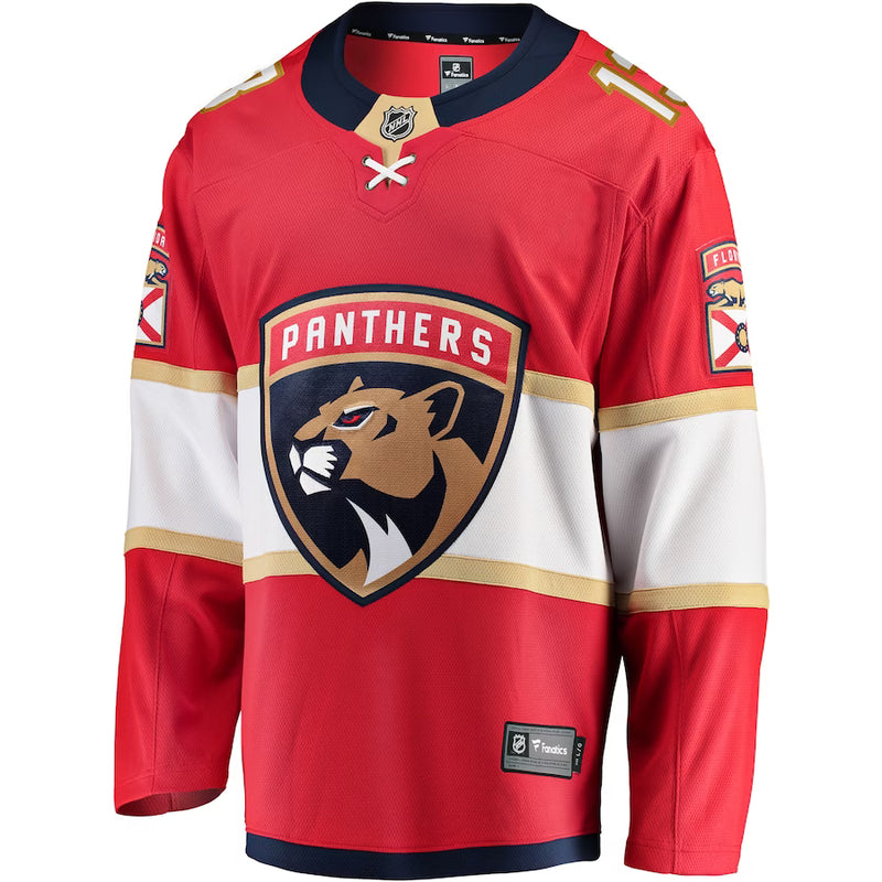 Chargez l&#39;image dans la visionneuse de la galerie, Sam Reinhart Florida Panthers NHL Fanatics Breakaway Maillot Domicile
