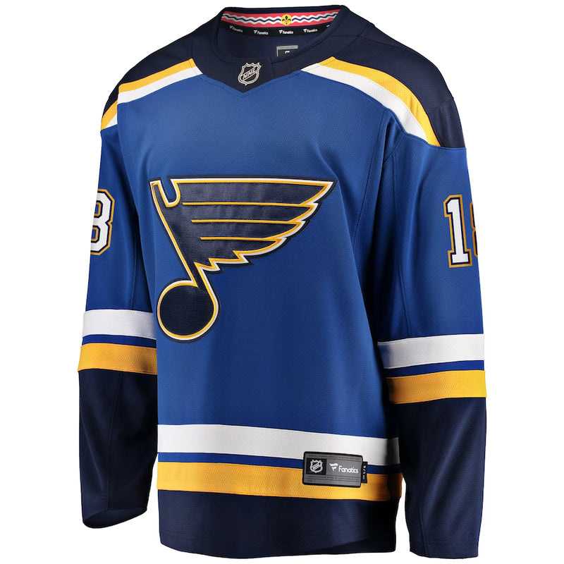 Chargez l&#39;image dans la visionneuse de la galerie, Robert Thomas St. Louis Blues NHL Fanatics Breakaway Maillot Domicile
