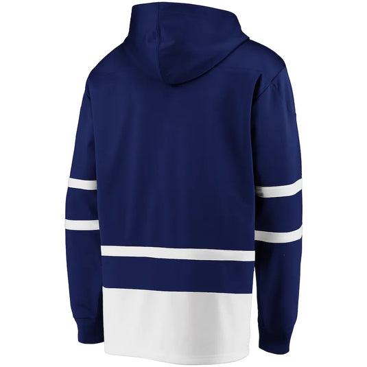 Toronto Maple Leafs NHL Dasher Iconic Power Play Lace-Up Hoodie