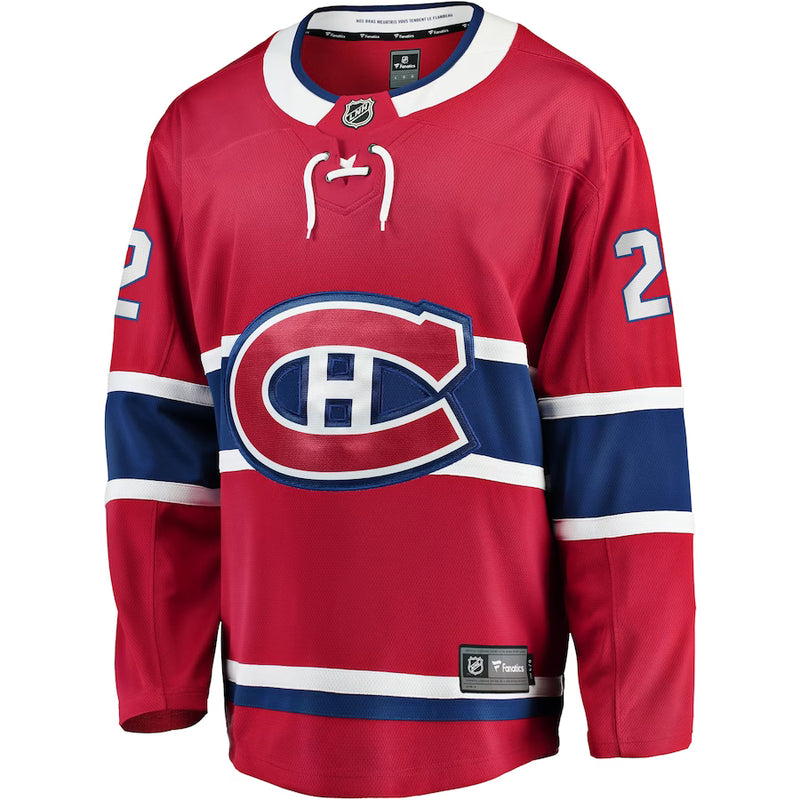 Chargez l&#39;image dans la visionneuse de la galerie, Cole Caufield Canadiens de Montréal NHL Fanatics Breakaway Maillot Domicile

