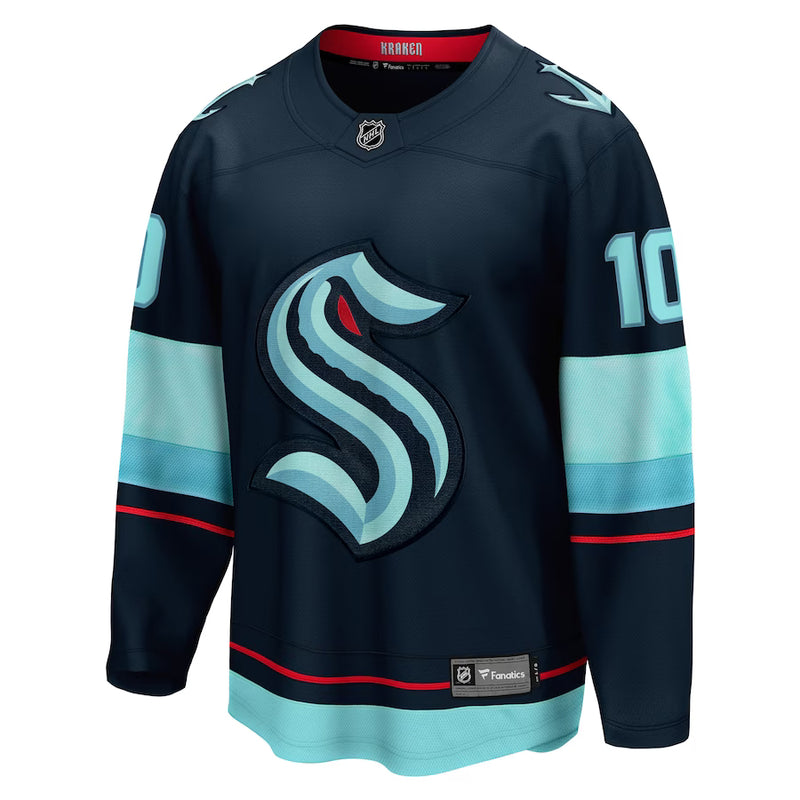 Chargez l&#39;image dans la visionneuse de la galerie, Maillot Domicile Breakaway des Fanatics de la LNH Seattle Kraken de Matty Beniers
