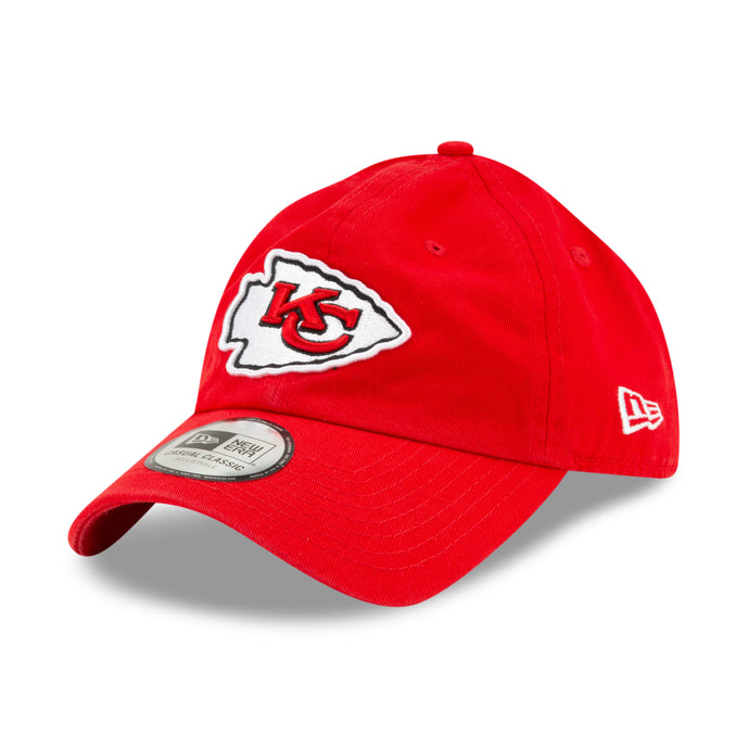 Casquette primaire classique décontractée NFL New Era des Chiefs de Kansas City