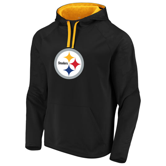 Pittsburgh Steelers NFL Fanatics Defender Logo principal Sweat à capuche