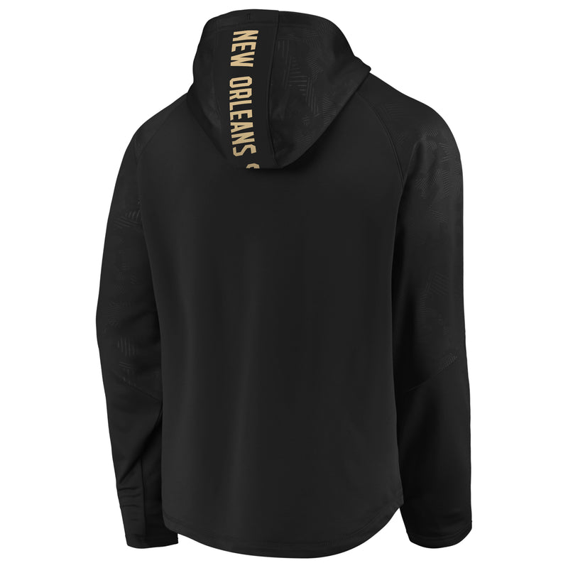 Load image into Gallery viewer, New Orleans Saints NFL Fanatics Defender Primary Logo Hoodie
