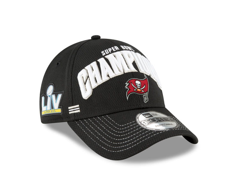 Chargez l&#39;image dans la visionneuse de la galerie, Casquette 9FORTY unisexe Tampa Bay Buccaneers NFL Super Bowl LV Champions Locker Room
