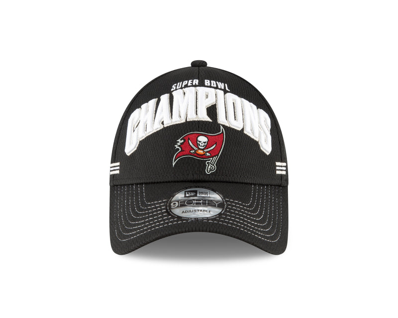 Chargez l&#39;image dans la visionneuse de la galerie, Casquette 9FORTY unisexe Tampa Bay Buccaneers NFL Super Bowl LV Champions Locker Room
