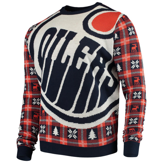 Edmonton Oilers Hockey Custom Ugly Christmas Sweater - EmonShop - Tagotee