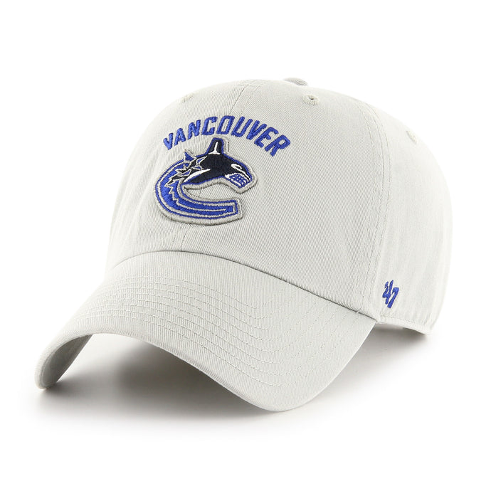 Casquette grise Clean Up des Canucks de Vancouver de la LNH