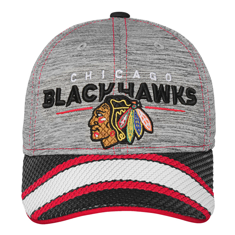 Chargez l&#39;image dans la visionneuse de la galerie, Casquette de joueur de deuxième saison des Blackhawks de Chicago pour jeunes
