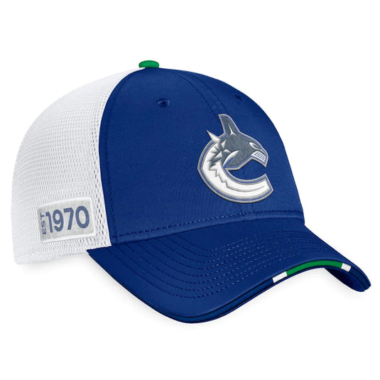 Vancouver Canucks 2022 NHL Draft Authentic Pro Flex Cap