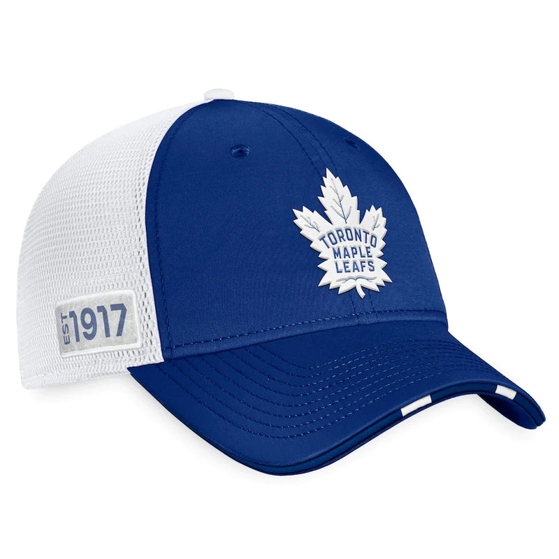 Chargez l&#39;image dans la visionneuse de la galerie, Casquette Pro Flex authentique du repêchage de la LNH 2022 des Maple Leafs de Toronto
