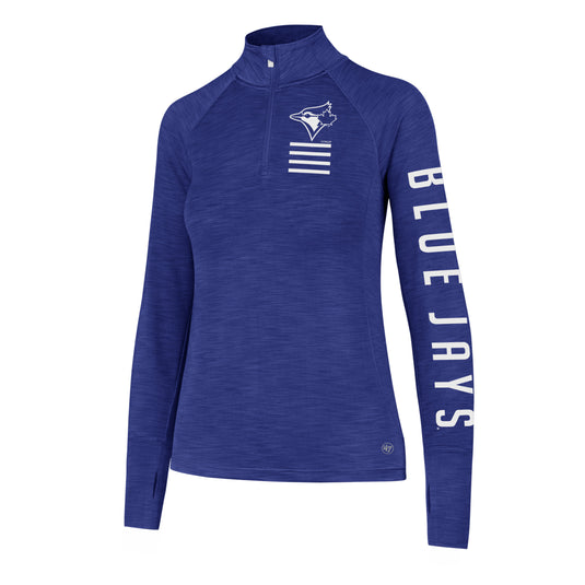 Ladies' Toronto Blue Jays MLB Forward Microlite Shade 1/4 Zip