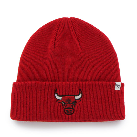 Tuque en tricot à revers surélevé des Chicago Bulls de la NBA