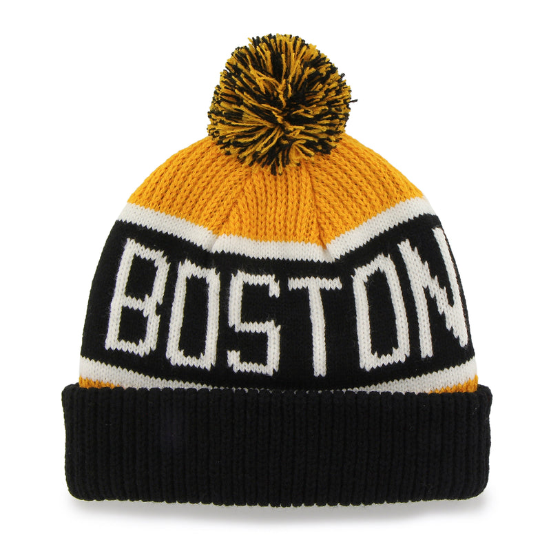 Load image into Gallery viewer, Boston Bruins NHL City Cuffed Knit Toque
