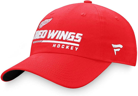 Detroit Red Wings NHL Authentic Pro Rinkside Structured Adjustable Cap