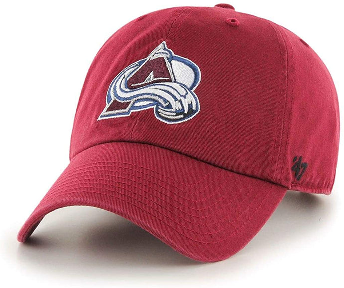 Colorado Avalanche NHL Maroon Clean Up Cap
