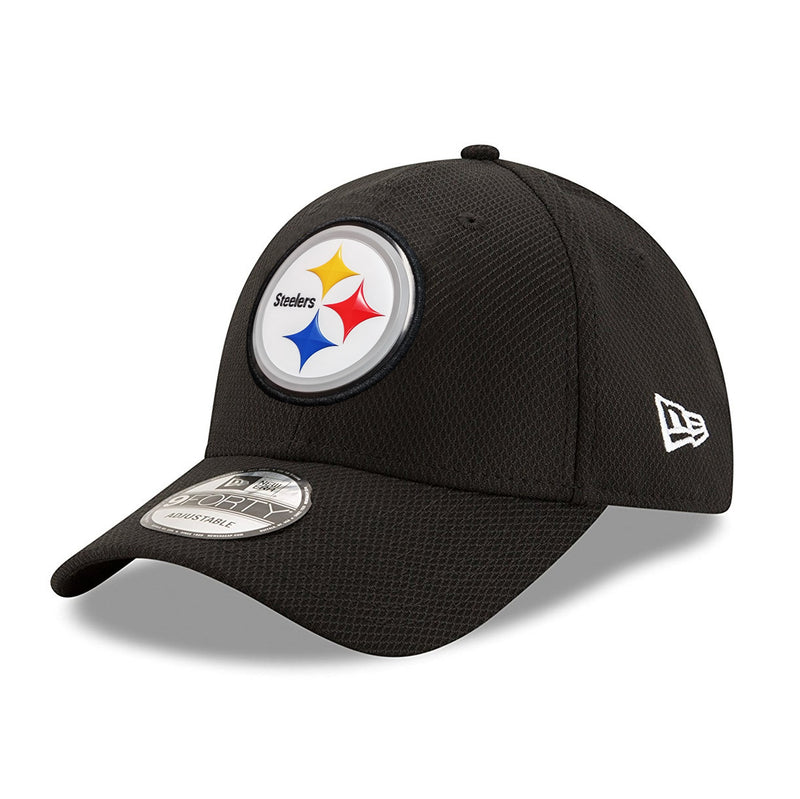 Load image into Gallery viewer, Pittsburgh Steelers Bevel Team Adjustable 9FORTY Cap
