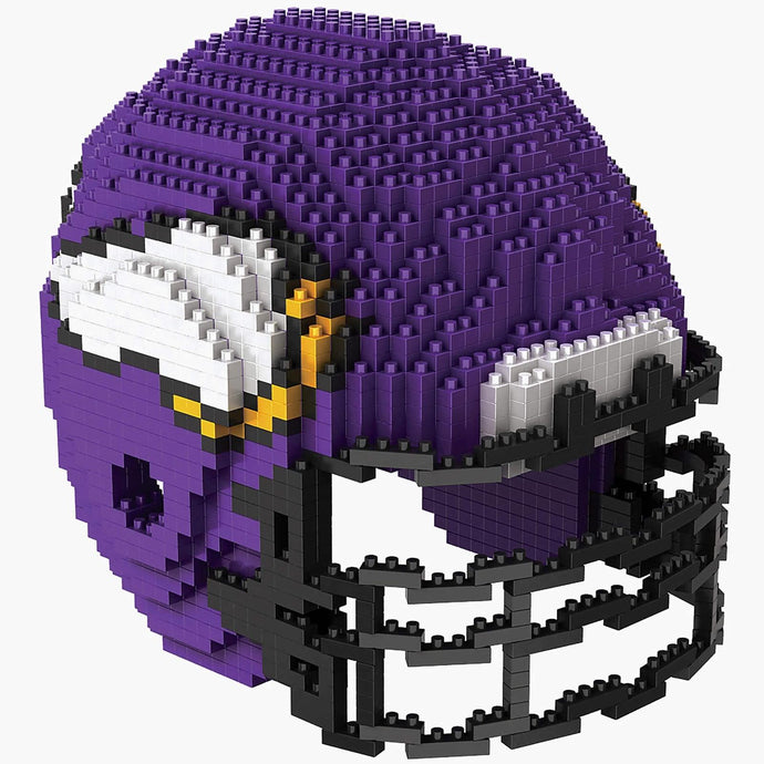 Minnesota Vikings NFL Helmet BRXLZ Puzzle
