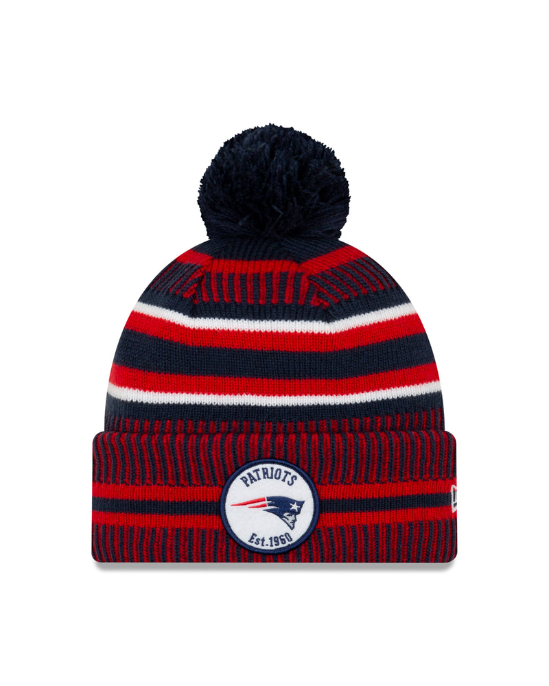 Load image into Gallery viewer, New England Patriots NFL New Era Sideline Home Official Cuffed Knit Toque
