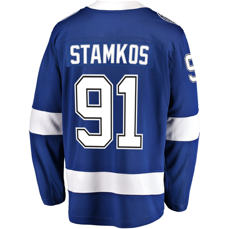 Chargez l&#39;image dans la visionneuse de la galerie, Steven Stamkos Tampa Bay Lightning NHL Fanatics Breakaway Maillot Domicile
