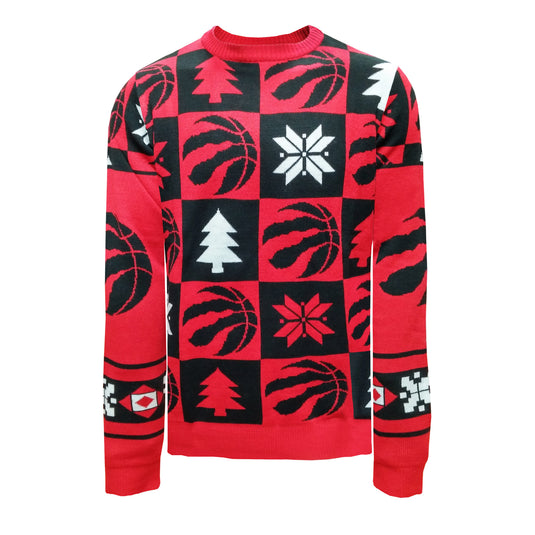 Toronto Raptors Ugly Patchwork Sweater