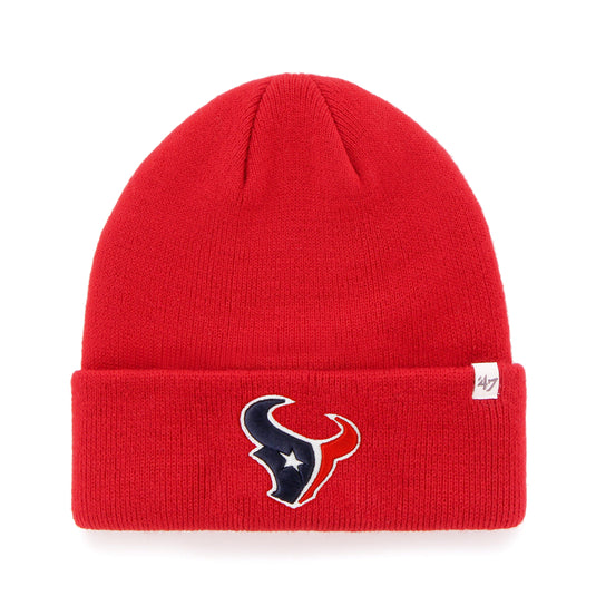 Houston Texans NFL Raised Cuffed Knit Beanie