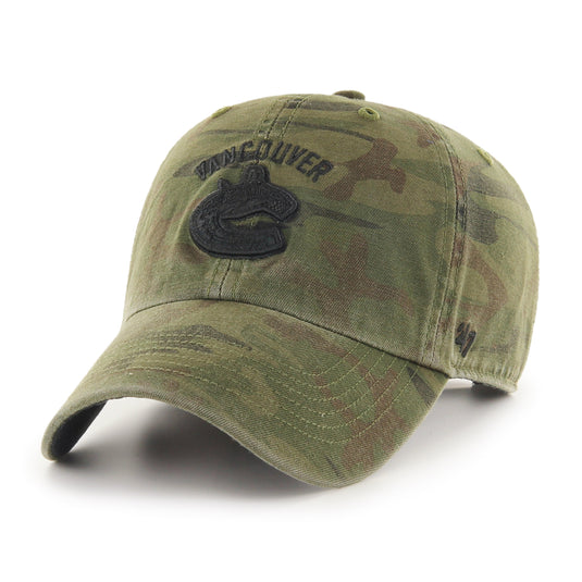 Vancouver Canucks NHL Regiment 47 Clean Up Cap
