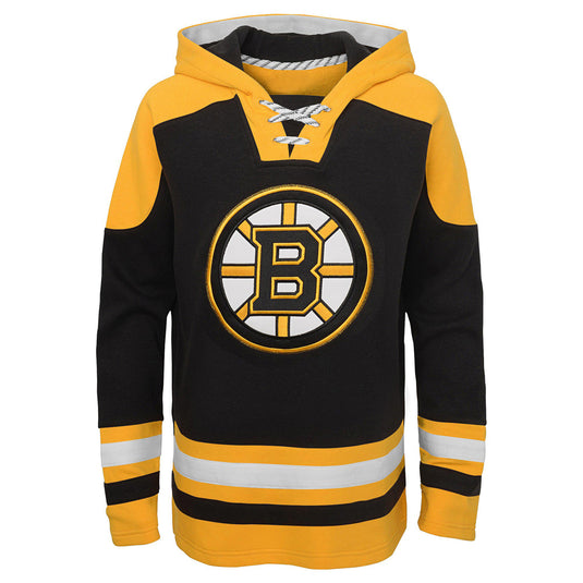 Sweat à capuche de hockey incontournable de la LNH des Bruins de Boston pour jeunes