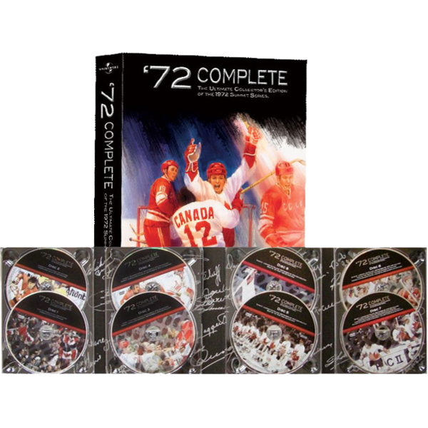 Load image into Gallery viewer, Team Canada 1972 Jersey &amp; &#39;72 Complete 8-Disc DVD Set Combo
