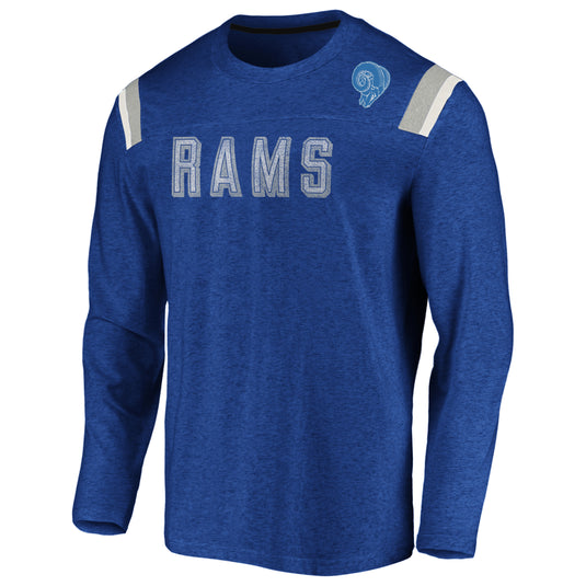 Los Angeles Rams NFL Fanatics Vintage Slub Long Sleeve - Sport Army