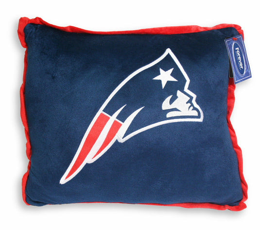 Coussin à bordure contrastée New England Patriots