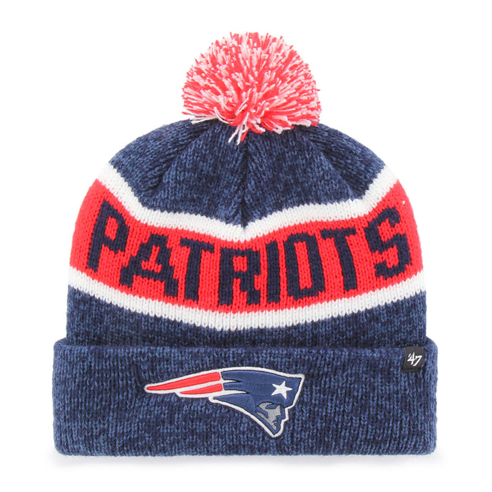 Youth New England Patriots NFL Tadpole Cuff Knit Toque