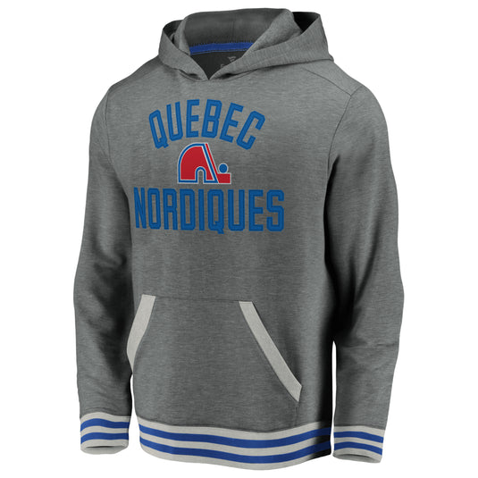 Nordiques de Québec NHL Vintage Sweat à capuche en polaire super doux