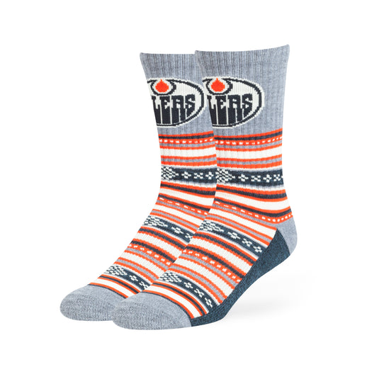 Unisex Edmonton Oilers NHL McGreggor 47 Hybrid Socks