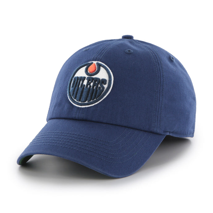 Casquette de la ligne bleue des Oilers d'Edmonton