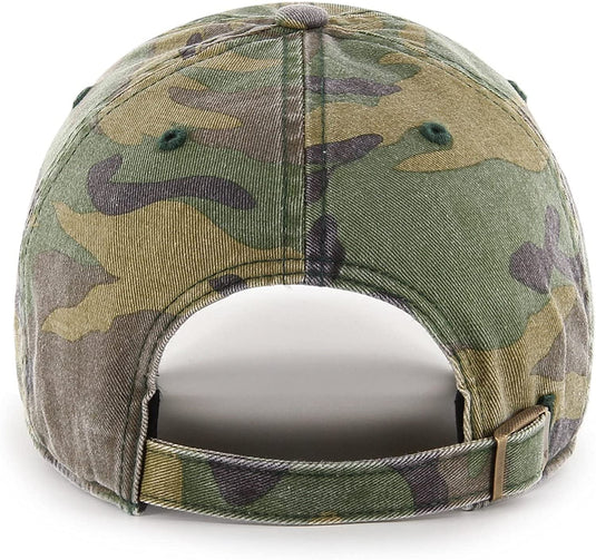 Edmonton Oilers NHL Clean Up Camo Cap